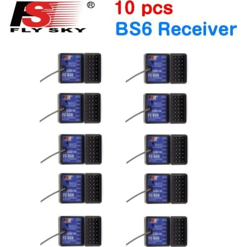 10 pcs Flysky FS BS6 Receiver with gyro stabilization system for Flysky FS-IT4S/ FS-GT5 Remote Control