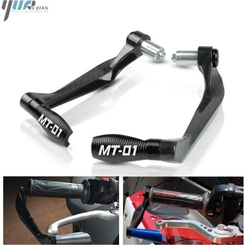 Carbon Fiber Aluminum Alloy Motorcycle Brake Clutch Levers Protection Universal For YAMAHA MT-01 MT01 MT 01 2005-2010 2011 2012