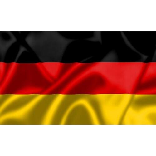 BANDERA CALIDAD NACIONAL DE Alemania 150x90cm - Tela De Alta calidad Envió Gratis