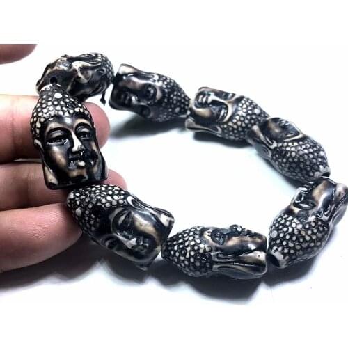 Punk Bracelet Men Women Personality Vintage Classic Buddha Newest Bangle