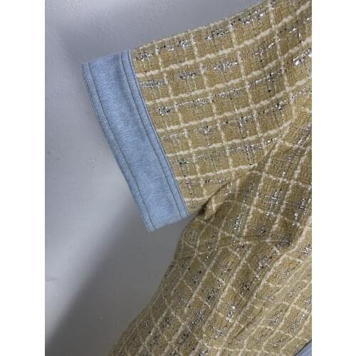 Women Dress 2020 Spring and Summer New Ladies Fancy Short Knitted Dress