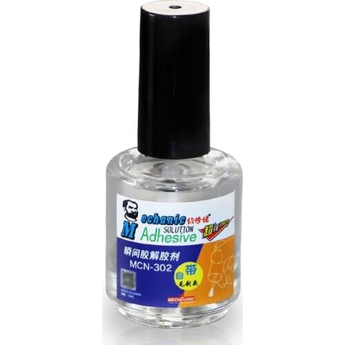 MECHANIC special strong instant 15ml MCN-302 glue remover liquid for PCB IC /UV glue /502 /phone repair/clean stains