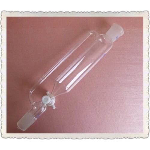 100ml,24/29,Glass Pressure Equalizing Funnel,Ground Joint,PTFE Stopcock,Lab Chemistry Glassware