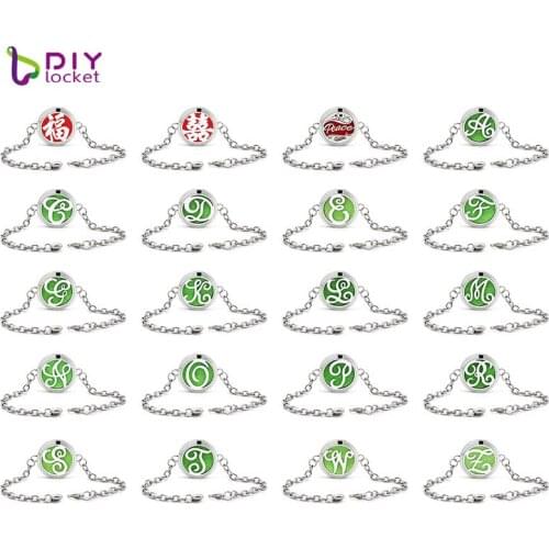 30mm Surgical Grade Stainless Steel Essential Aromatherapy Oils Diffuser Bracelet AD251-268-Z02