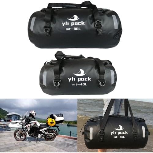 40/80/90L Outdoor PVC Waterproof Bag Dry Sack Storage Bag for Rafting Boating River Trekking Swimming Travel Motorcycle Bag