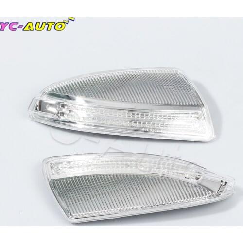 Car Left / Right For Mercedes-Benz C-Class W204 W164 W639 S204 ML300 ML500 Door LED RearView Side Mirror Turn Signal Lights