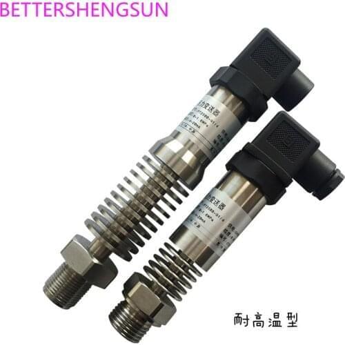 High Temperature Resistant Pressure Transmitter Sensor 0-1MPa 4-20mA 0-10V 0-5V Steam Boiler Oil Pressure