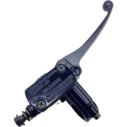 For Honda DIO50 ZX50 AF35 AF34 AF28 AF27 AF18 Black Motorcycle Handlebar Accessories Alloy Brake Pump Master Cylinder Lever