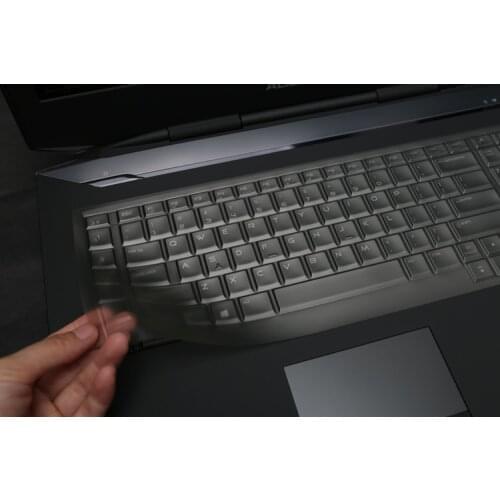 TPU Laptop Keyboard Protector Covers Skin Guard for Dell Alienware 17 M17X R2 R3 R4 ALW17C 2015-2016 release