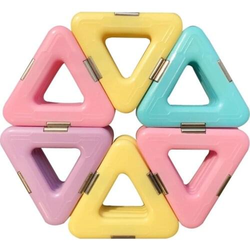 Export second-generation magnet steel building Puzzle assembled magical childrens toys amazing Ferris wheel Magnetic