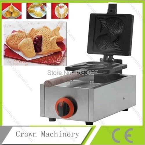 Commecial Gas Fish-shaped waffle maker for sale