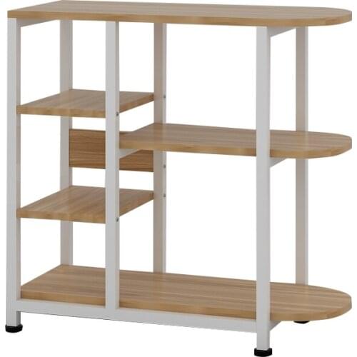 Kitchen shelf floor storage rack home multi-layer microwave oven seasoning shelf multi-purpose storage rack