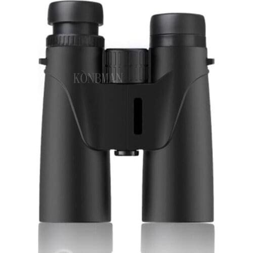 10X42 Powerful Binoculars Black Life Waterproof High-power Binoculars Outdoor Camping Moon Watching Binoculars 2021