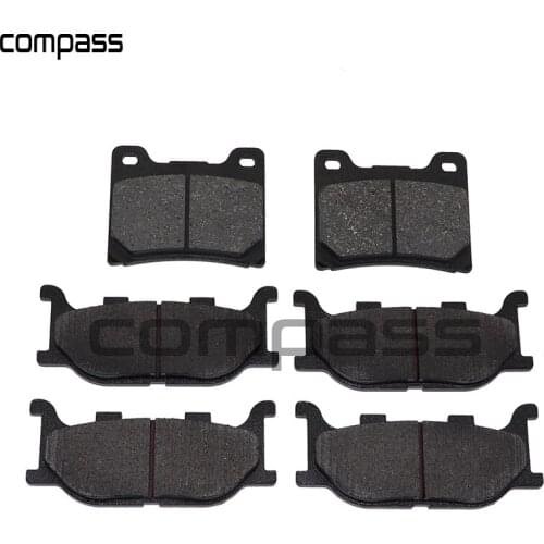 Motorcycle Front and Rear Brake Pads for YAMAHA XVS1100 V-Star Custom Classic Silverado 1999-2009 VStar 2007 2008