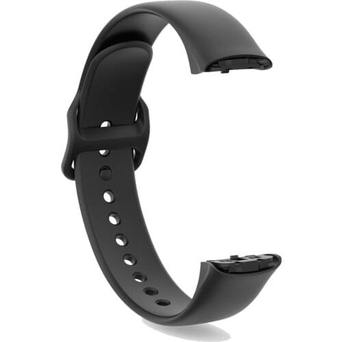 Fit Sm-R370 Smartwatch Replacement Strap Official Pattern Black Buckle Sports Replacement Wristband For Samsung Galaxy