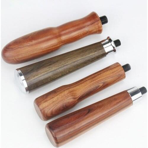 M10 Portafilter Handle Espresso Coffee Cafe Machine Solid Wooden Handle Coffee Maker Cafe Tools Accessories For Barista