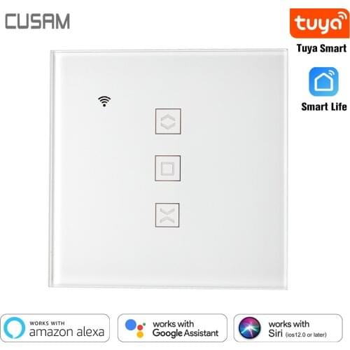 Tuya Smart Life WiFi Curtain Blind Switch for Roller Shutter Electric motor Google Home Alexa Siri Voice Control DIY Smart Home