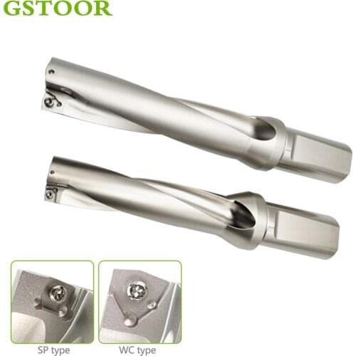 WC C32 SD25.5 26MM 27MM 28MM 29MM 30MM 5D U Drilling Shallow Hole indexable insert drills Fast Drill Bit CNC For WC Type Inserts