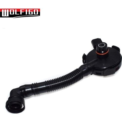 WOLFIGO New For VW Touareg PHAETON 022103765A Oil Separator Crankcase Vent Valve Hose 022103245B