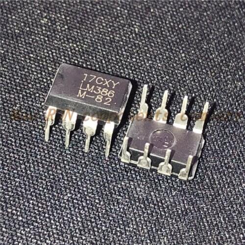 10PCS/LOT LM386N DIP8 LM386 DIP-8 LM386N-1 LM386-1 Operational amplifier New original In Stock