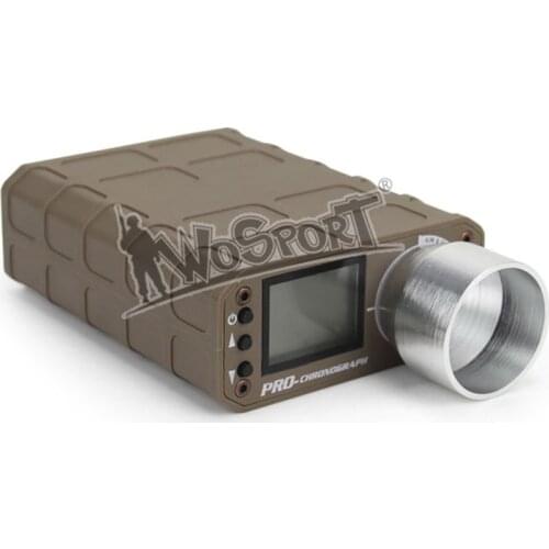 Airsoft Gun BBS Shooting Tester Chronograph WST Professional Chip Tachometer For Tactical Hunting Paintball Accessories