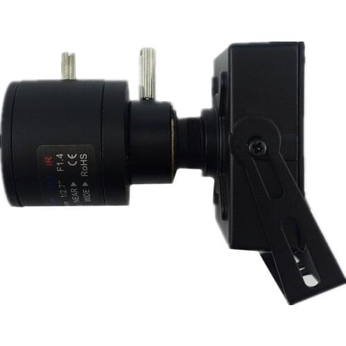 2.8-12mm Manual Zoom Analog Mini Metal Box Camera 600/800TVL 7440+8510 7440 CCTV Security Surveillance