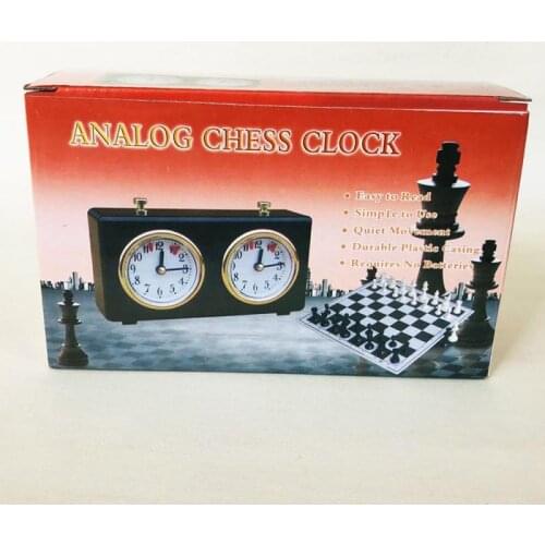 Analog Chess Clock Mechanical Chess Clocks Garde Chess Clock Count Up Down Entertainment Chess Games Dropshiping/Fast delivery