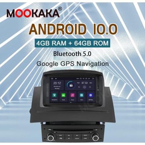 For Renault Megane 2 Fluence Android Radio Multimedia 2002 - 2008 Car DVD Player GPS Navi Head Unit Autoradio Cassette Recorder