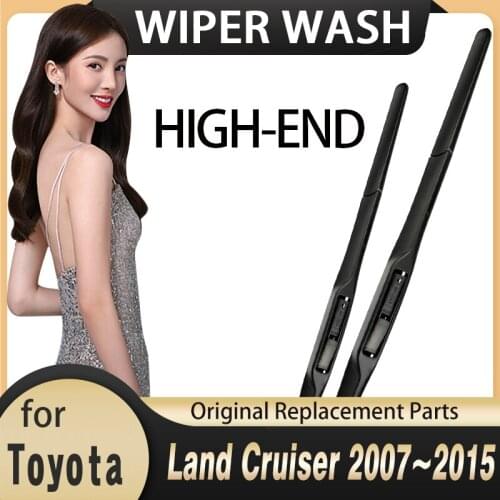 Car Wiper Blade for Toyota Land Cruiser 200 J200 2007~2015 Front Windshield Windscreen Wipers Car Goods 2008 2009 2010