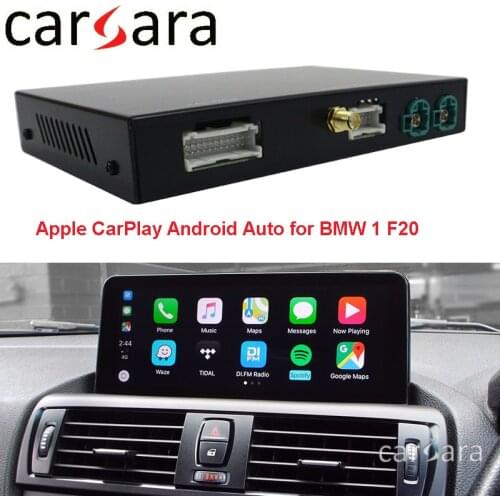 B M W 1 Series F20 2 Series F22 F45 CarPlay Module Wireless Android Auto Radio Head Unit Facelift Auto Mirror Reverse Camera