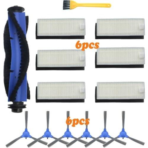 Robot side brush hepa filter mop cloth For Cecotec Conga Excellence 1090 robot vacuum cleaner parts accessories replacement kit
