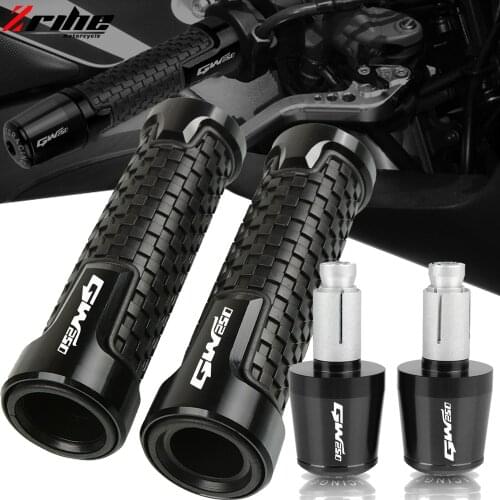 FOR SUZUKI GW250 INAZUMA 2012 2013 2014 2015 2016 2017 2018 Motorcycle 7/8" 22MM Handlebar Hand Grips Handle Bar End Cap Plug