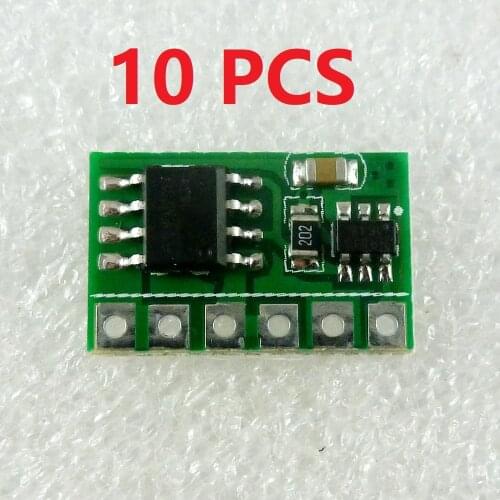 10x 6A 3V 3.3V 3.7V 4.5V 5V 6V DC electronic switch Module Flip-Flop Latch Bistable Self-locking Trigger Board for solar panel