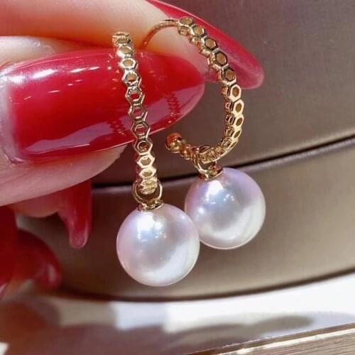 Classical 925 Sterling Silver Earrings Findings Mountings Settings Jewelry Parts Fittings for Coral Jade Agate Beads Crystal