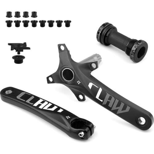 PROWHEE 104BCD MTB Bike Crank Aluminum Alloy With Bottom Bicycle Crankset 170/175MM MTB Crank Bike Accessories
