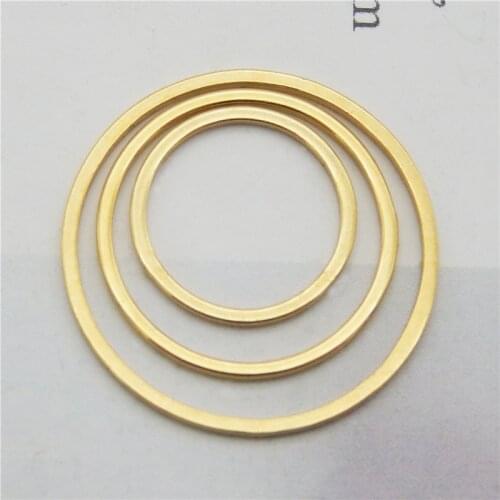 12pcs/lot Mix Round Charms For Earrings Necklace Jewelry Making Circle Pendant Connector Wholesale Handmade Keychain Accessories