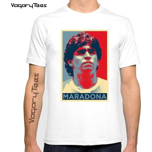 Legendary Diego Armando Maradona T-shirts Men Tee Forever 10 Memorial tshirt