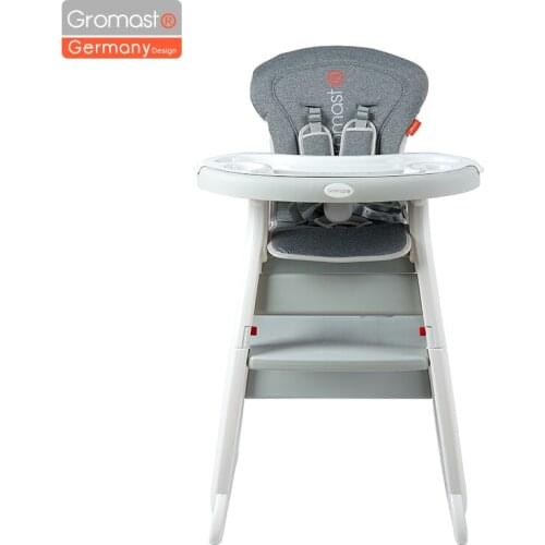 Gromast Multi functional child high chair 3 in 1 baby high chair booster seat high chair baby feeding chair kids eating table