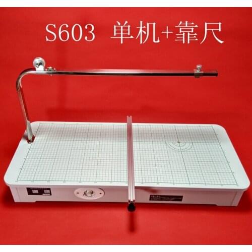 220V/110V 80W S603-2 Desktop Foam Cutting Machine High Quality Foam Slicer Hot Wire Foam Cutter Foam Cutting Machine Table Tool