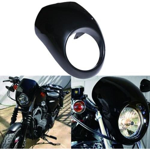 Lower Vented Leg Fairing Head Light Front Visor Fairing Cover For Harley Dyna Sportster XL 1200 883 Touring Street Glide
