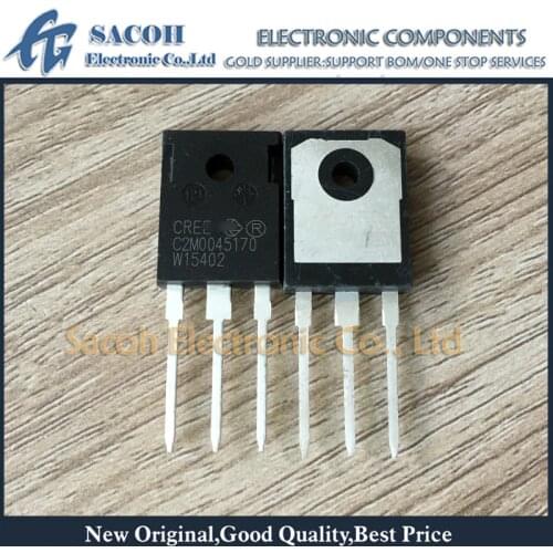 New Original 1PCS/Lot C2M0045170 C2M0045170D C2M0045170P TO-247 72A 1700V 45Mohm Silicon Carbide Power MOSFET transistor