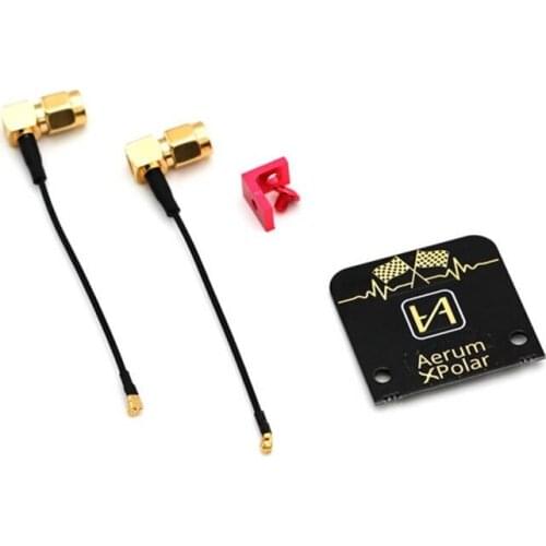 Original TBS & AERUM POLAR X 5G8 Dual Polarized Mixed Receiving Antenna PCB Antenna Parts for RC FPV Fatshark Glasses Goggle
