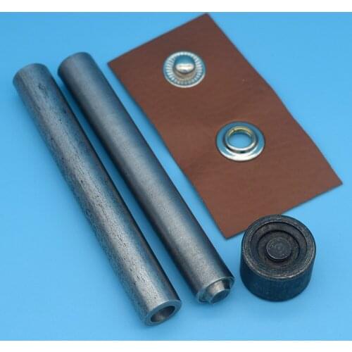 Hollow snap O-Shape Spring type buttons eyelets snap fastener optional with hammer stick installation tools