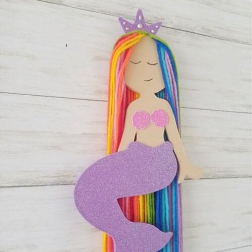 Hair Bows Storage Belt for Girls Hair bow Holder Organizer Hair Clips Barrette Hairband Hanging Organizer Strip Holder 5 colors