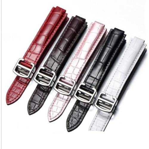 Wholesale 10PCS/lot genuine cow leather bamboo grain Watch band watch strap 14mm 18mm 20mm size available