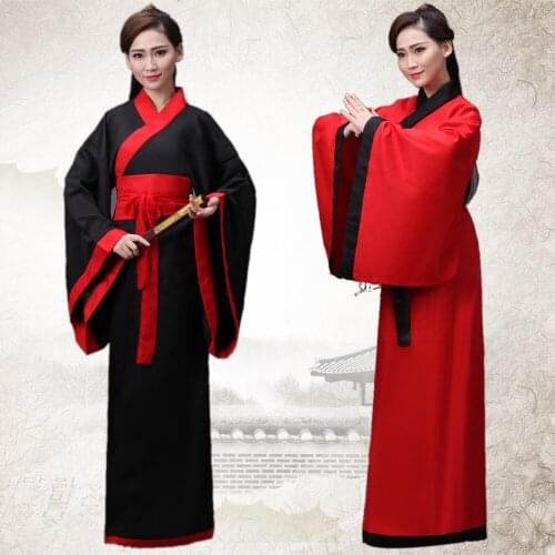 Women Dance Costume Hanfu Costume Class Service Female Performance Wear Lady Chinese Folk Dance Costume Outfits