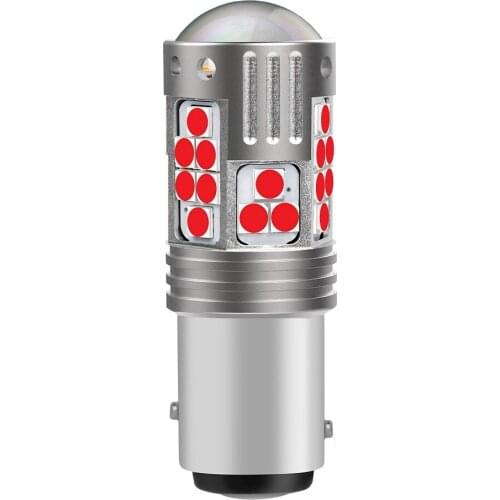 1Pcs New 1157 BAY15D P21/5W Super Bright 3030 LED Car Tail Brake Bulb Turn Signals Auto Rear Parking Lamp Daytime Running Light