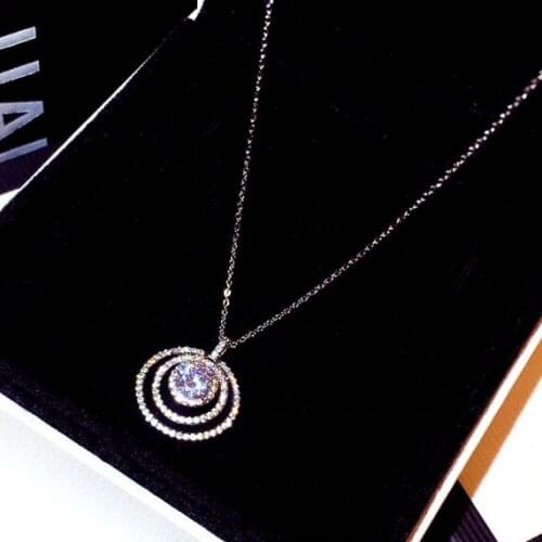 2020 New Korean Round Women Chain Necklace Brides Present Formal Ball Fashion Jewelry