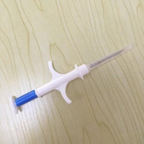 40pcs/lot) 1.4*8mm 134.2khz animal rfid microchip Glass Tag syringe chip transponder ISO11784/5 FDX-B standard For Pig Cattle