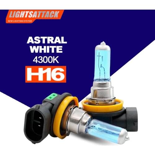 PEGASUS Car Halogen Headligh H16 1500lm Auto Bulb Headlamp 4300K